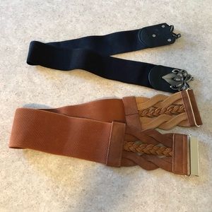 Two Elastic Belts, size M-L